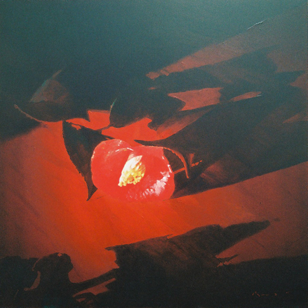 Camélia rouge - 紅椿 - 182x182cm 2001 