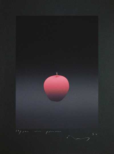 Une pomme - リンゴ - 48x35.5cm 1994 